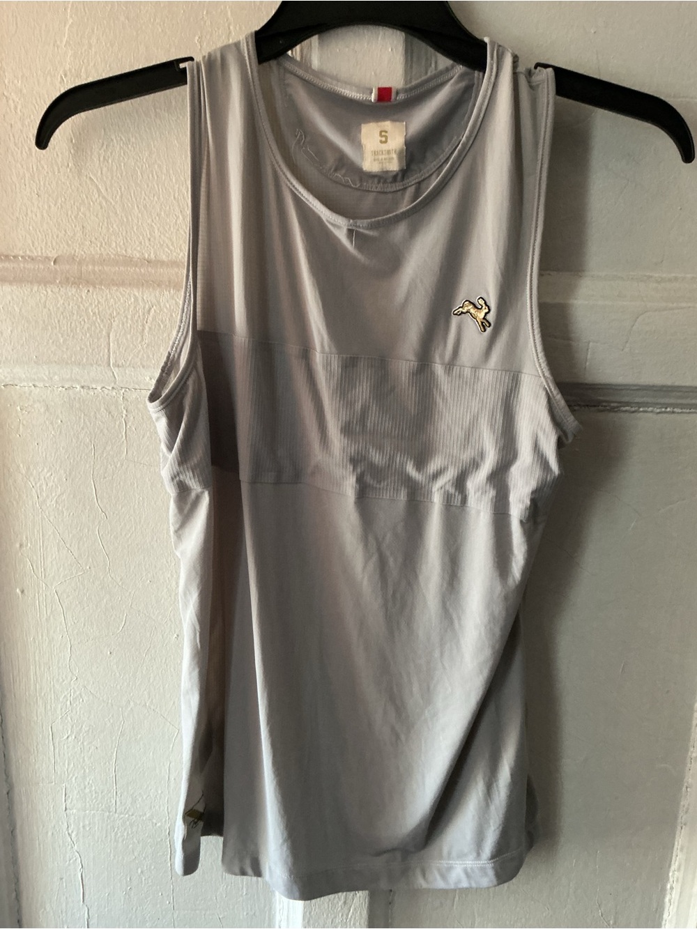 Tracksmith Light Gray Men's Running singlet/tank top